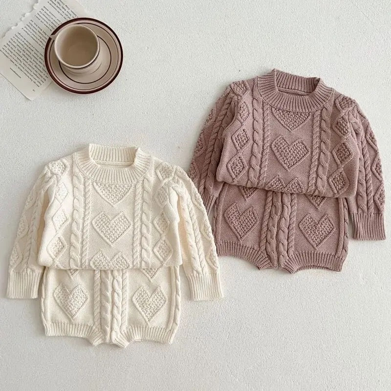 Dusty Pink Sweetheart Knit
