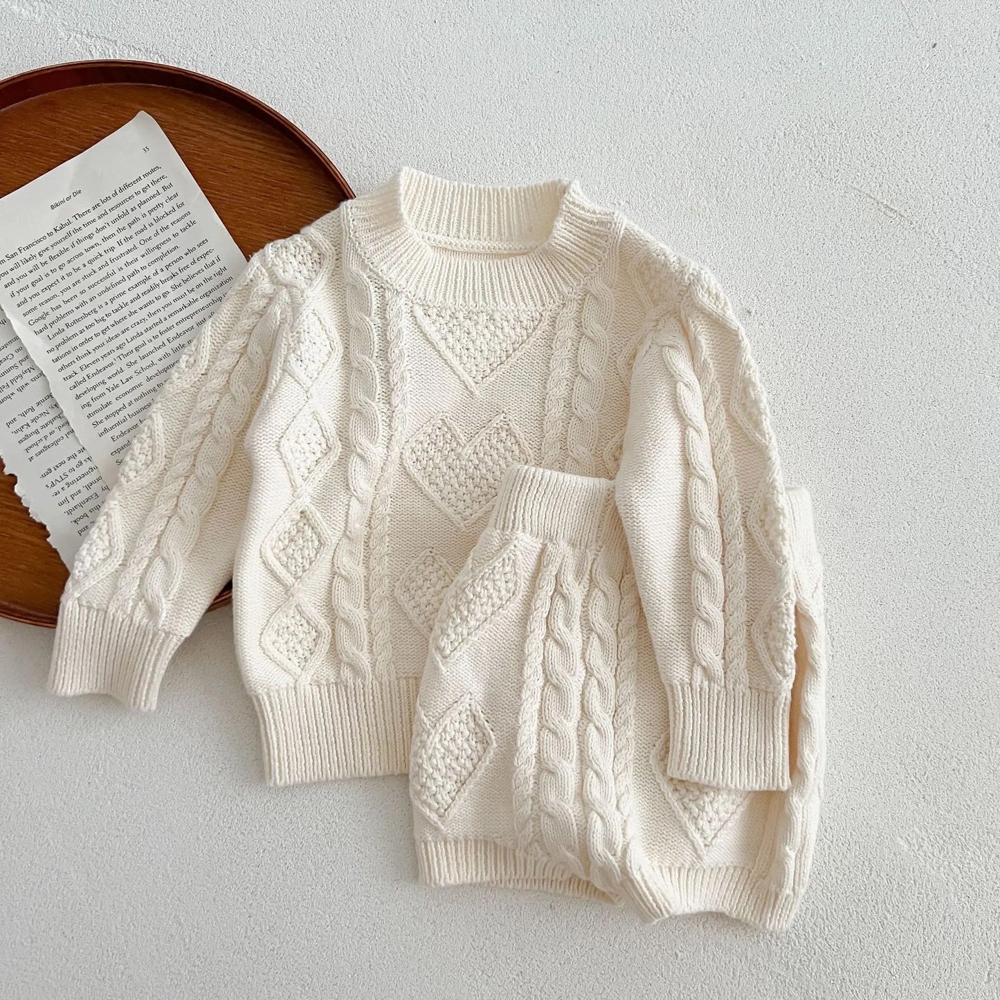 Vanilla Sweetheart Knit