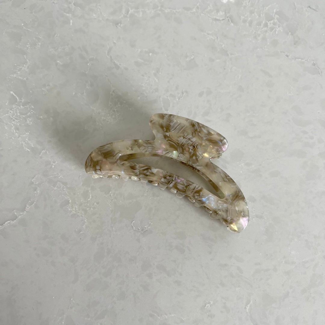 Claw Clip stone colour