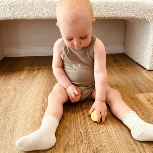 Baby Body suit Khaki