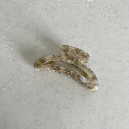 Claw Clip stone colour