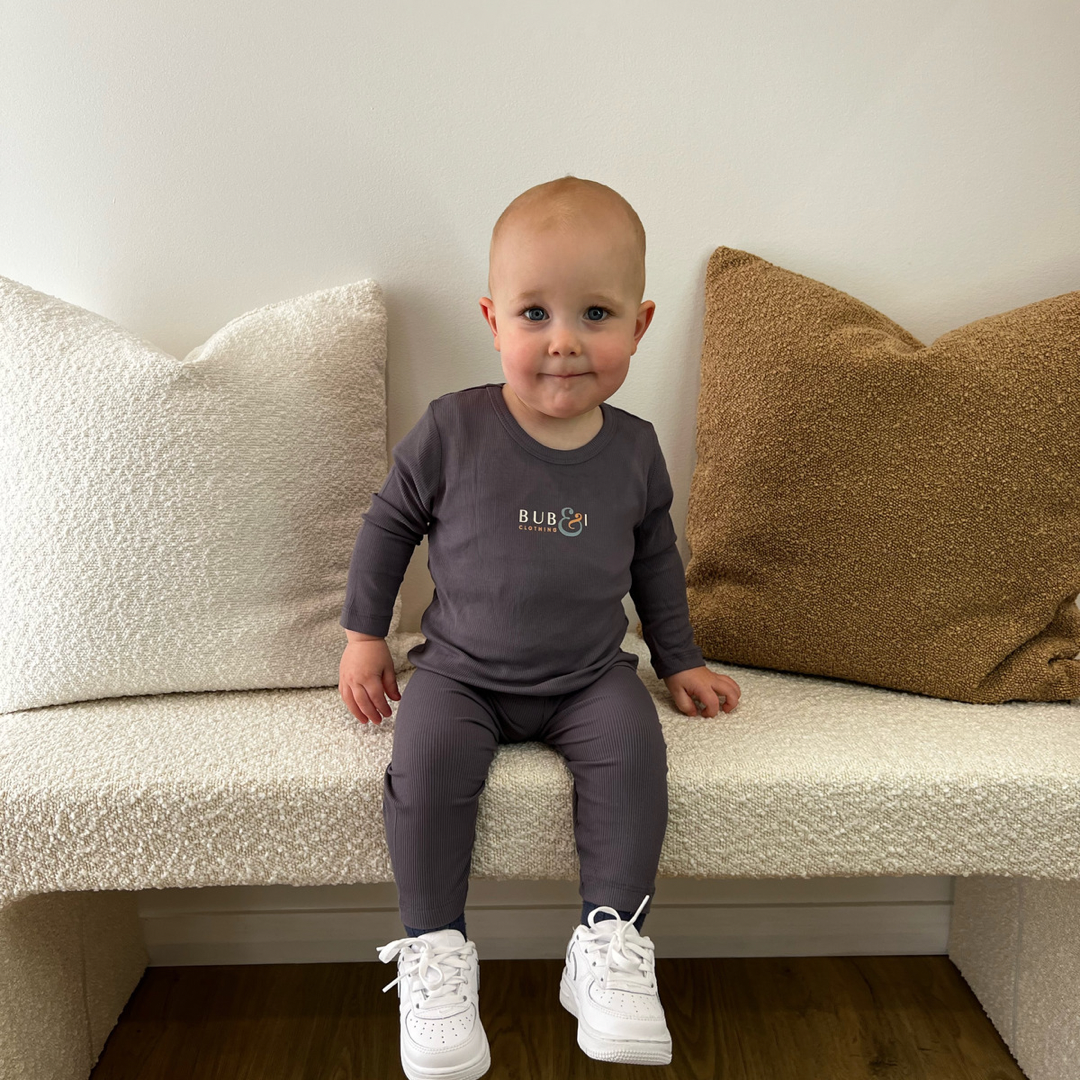 baby in dark wheat blue full set