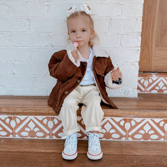 Oversized Chocolate coloured Jacket