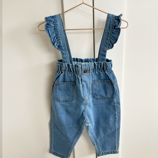 Denim Overalls