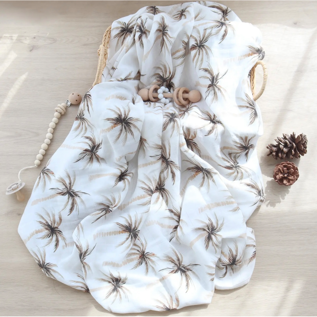 palm tree blanket