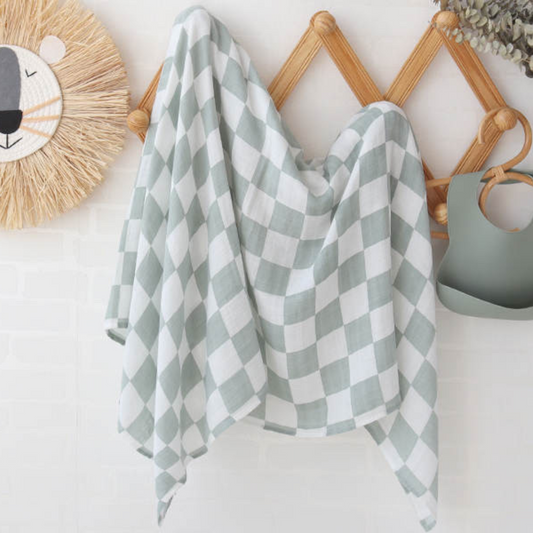 Sage Green Check
