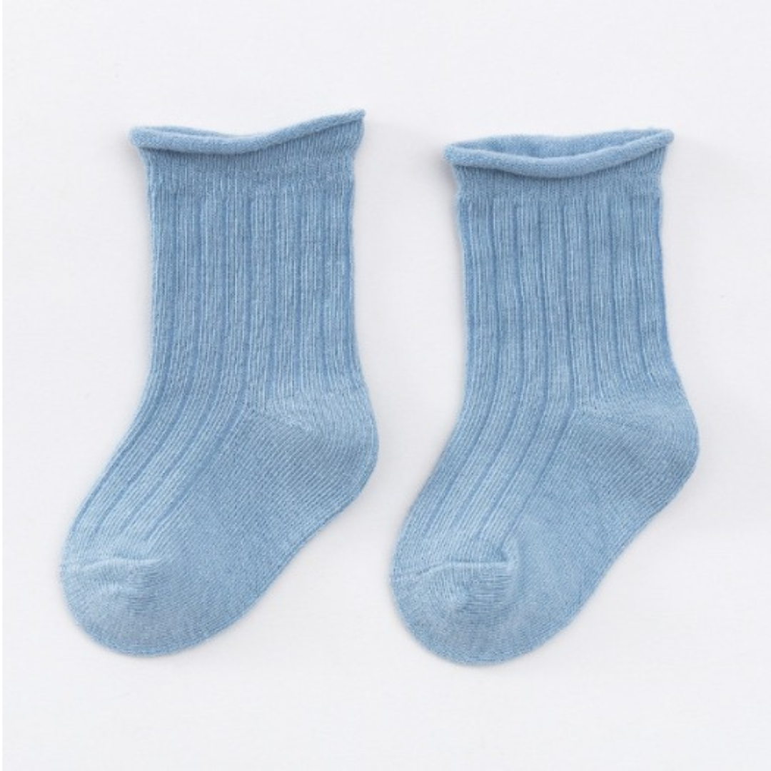light cobalt blue socks