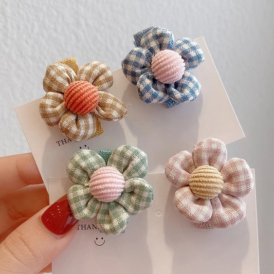 daisy hair clips 
